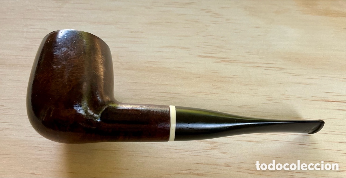 Coleccionismo: Pipa &ldquo;Made in London England&rdquo; cl&aacute;sica tipo billiard &ndash; Restaurada e Higienizada