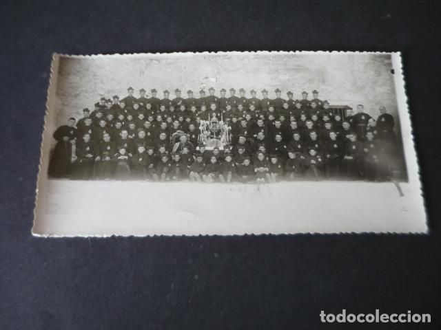 Sammelleidenschaft Papier: PE&Ntilde;AFIEL VALLADOLID GRUPO DE PADRES PASIONISTAS ANTIGUA FOTOGRAFIA 9 X 17,5 CM MIGUEL FOTOGRAFO