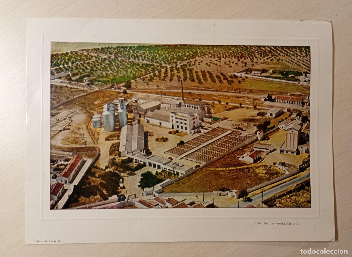 Colecionismo: SAVYCSA. OSUNA, SEVILLA. BONITA FELICITACI&Oacute;N NAVIDE&Ntilde;A CON IMAGEN FACTORIA. DIPTICO TAMA&Ntilde;O CUARTILLA