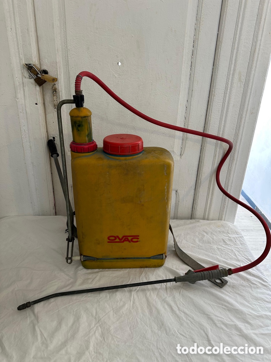 Colecionismo: Pulverizador Agr&iacute;cola OVAC Mochila Fumigadora Espa&ntilde;a A&ntilde;os 50 70 Jard&iacute;n Agricultura