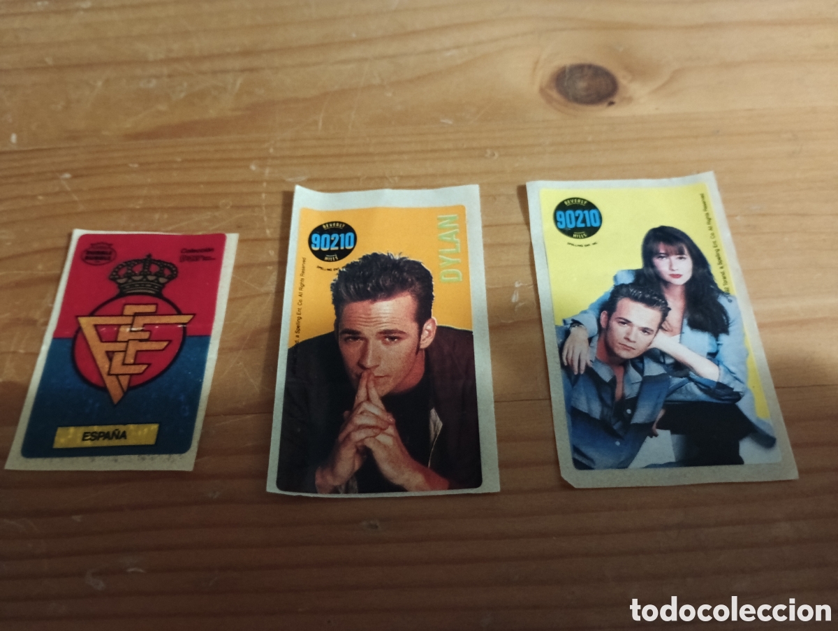 Coleccionismo: Lote Pegatinas Beverly Hills y Mundial 1986 bubble escudo Espa&ntilde;a