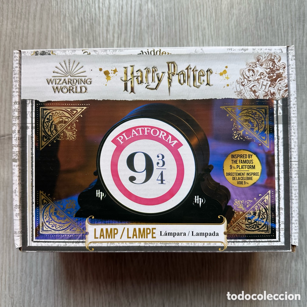 Coleccionismo: L&aacute;mpara And&eacute;n 9 3/4 - Harry Potter.