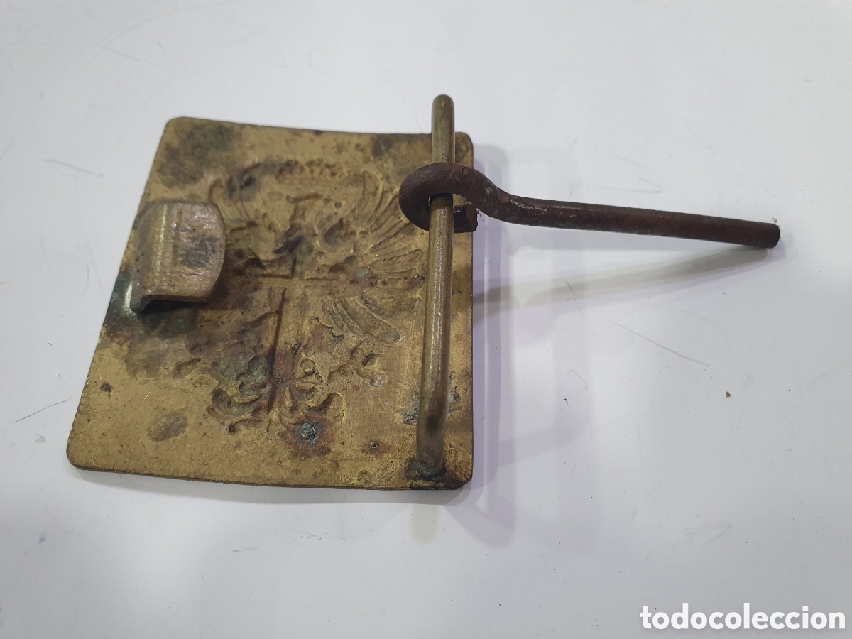 Coleccionismo: Hebilla militar ej&eacute;rcito. (L66) - Foto 3