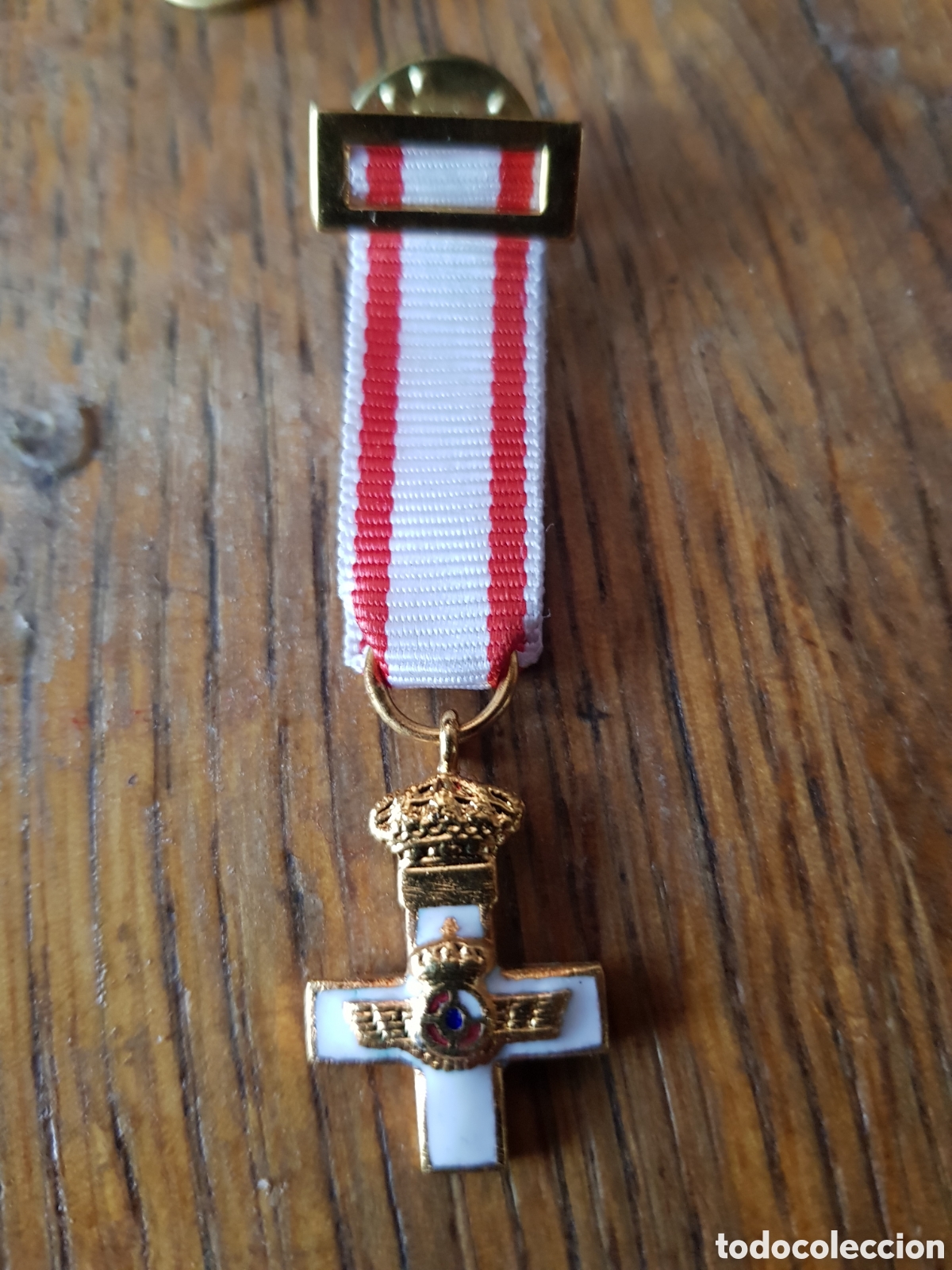 Coleccionismo: MEDALLA EN MINIATURA AERON&Aacute;UTICA