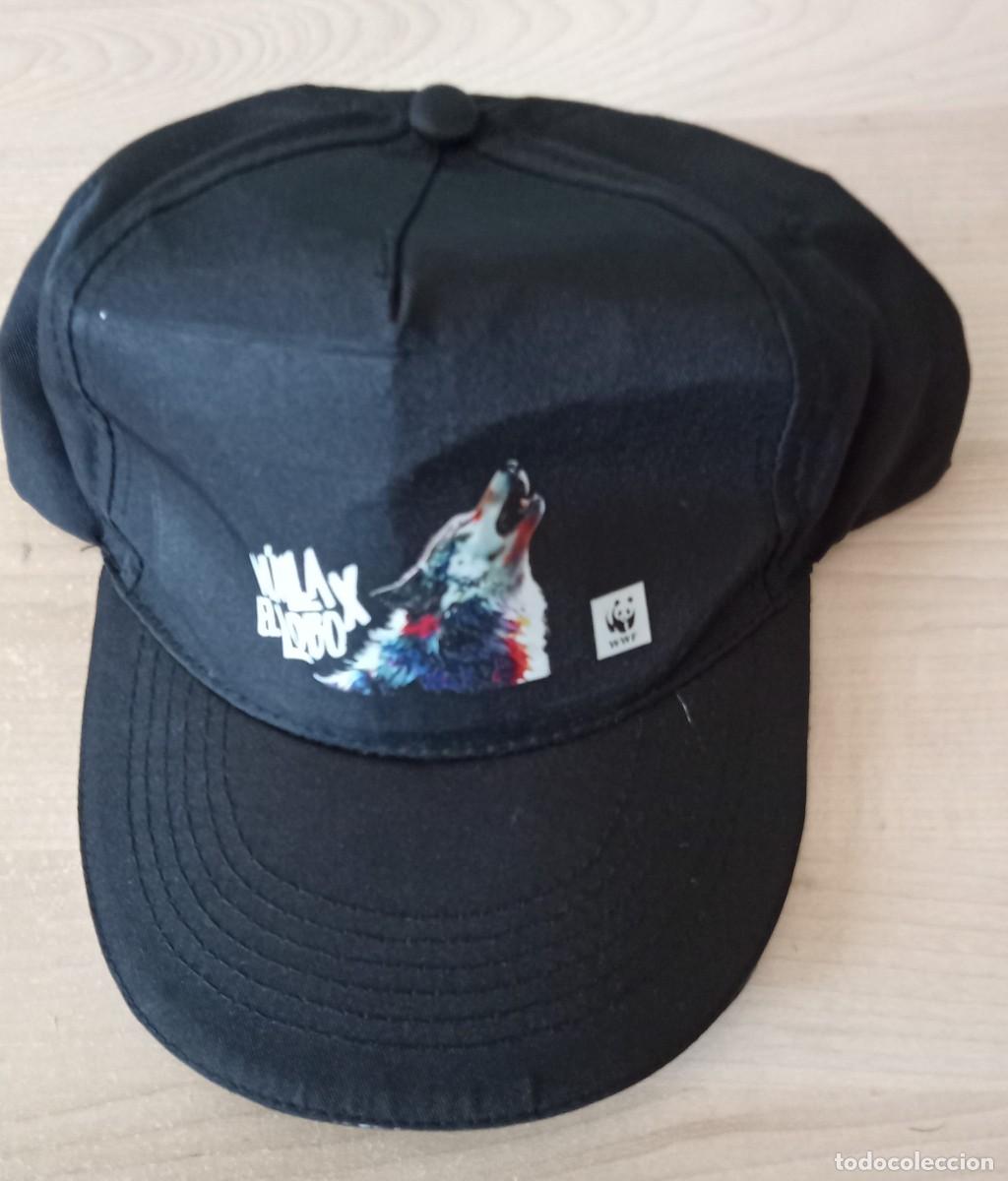 Coleccionismo: gorra AULLA X EL LOBO. wwf. marca makito.