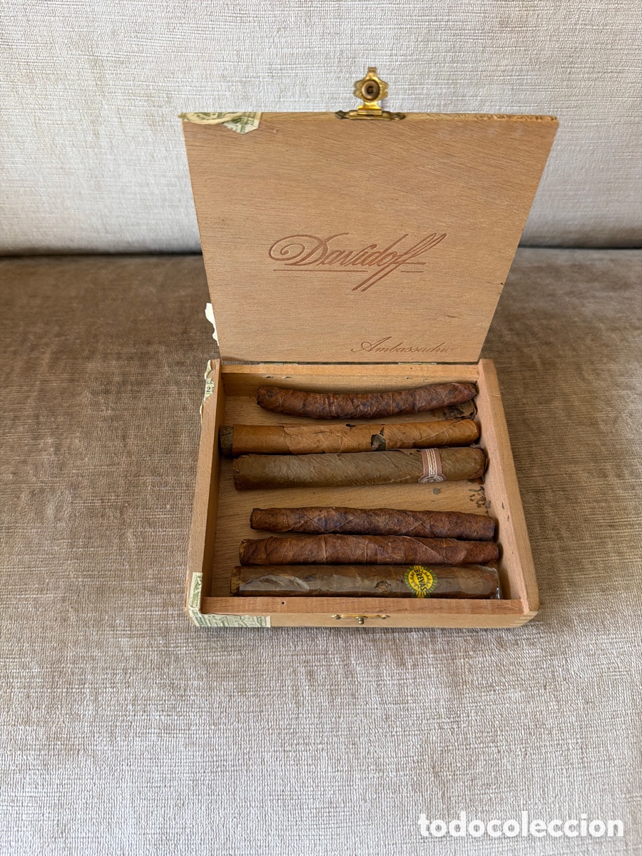 Coleccionismo: Caja de puros Davidoff