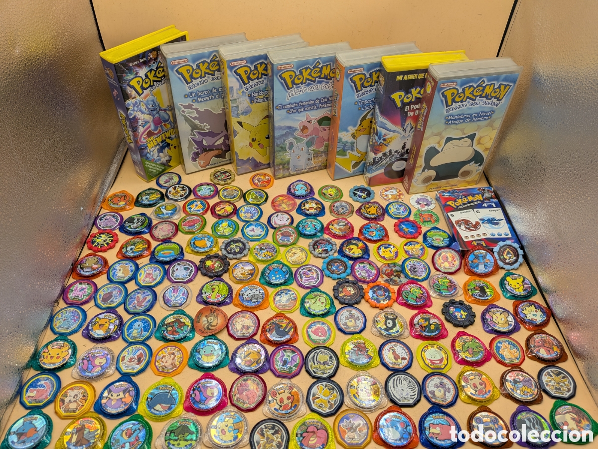 Coleccionismo: POK&Eacute;MON NINTENDO TAZOS ACCESORIOS COLECCI&Oacute;N
