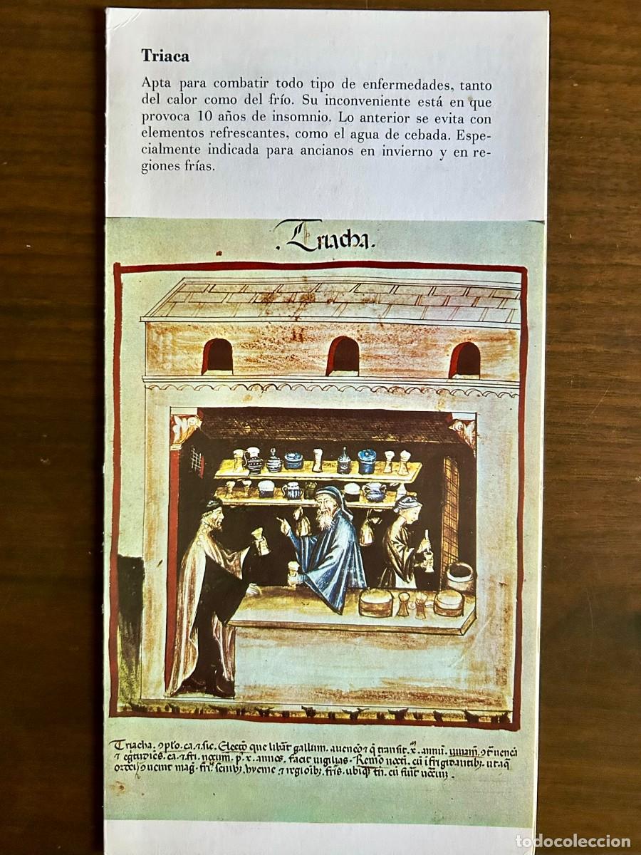 Coleccionismo: TRIACA - TACUINUM SANITATIS s. XIV - PUBLICIDAD MIELOGEN 1972