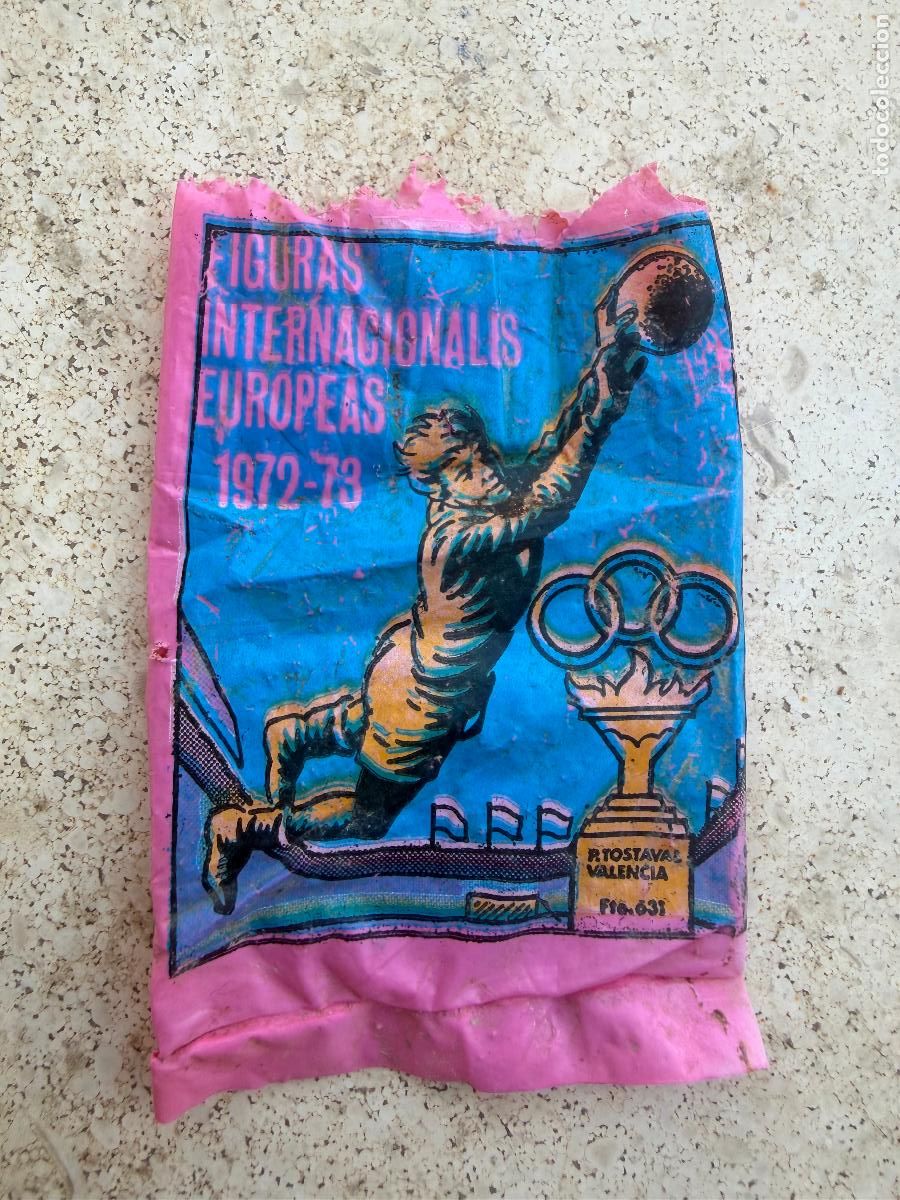 Coleccionismo: pipas tostaval figuras internacionales europeas futbol 1972/73