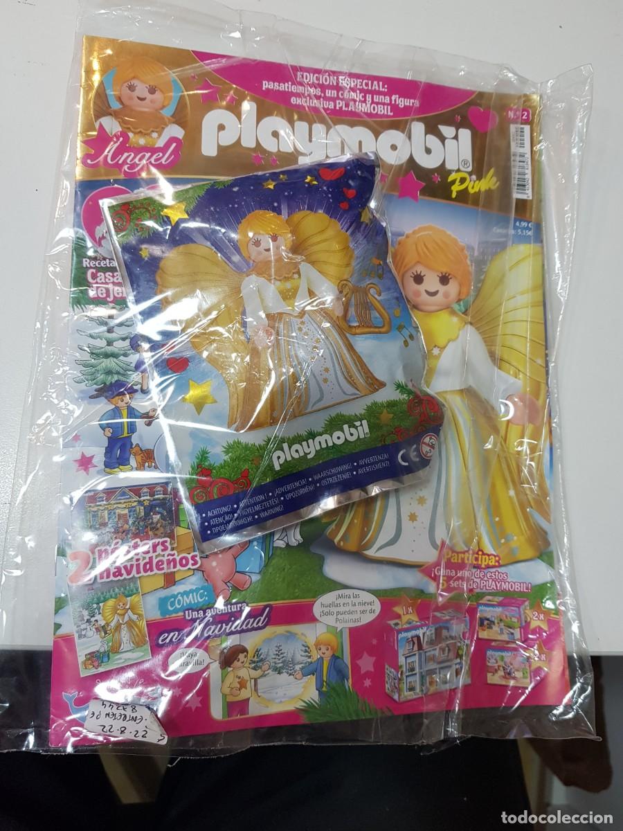 Coleccionismo: Revista Pink playmobil N&ordm;2 con figura nuevo a estrenar