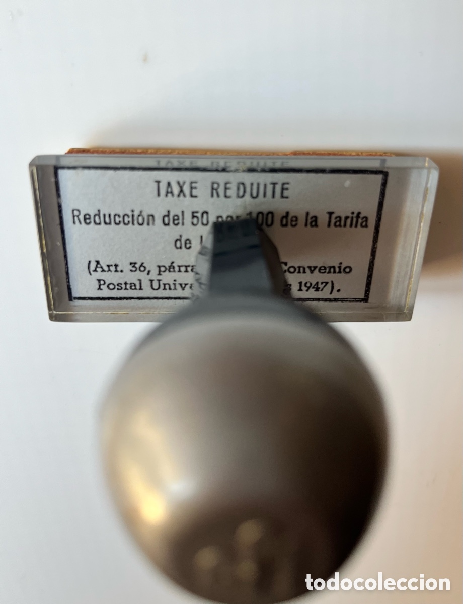 Coleccionismo: SELLO TAMP&Oacute;N DE TINTA EFI - Foto 4