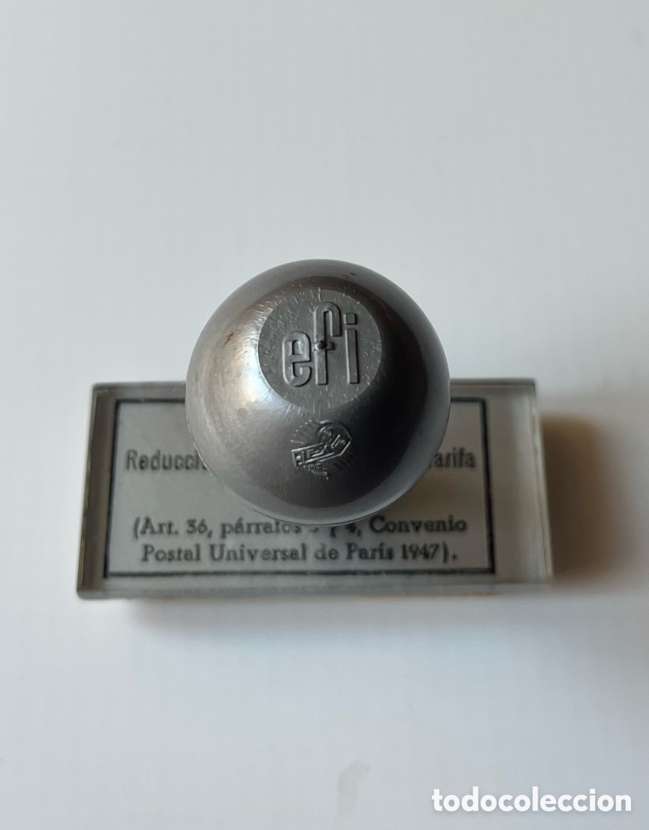 Coleccionismo: SELLO TAMP&Oacute;N DE TINTA EFI - Foto 6