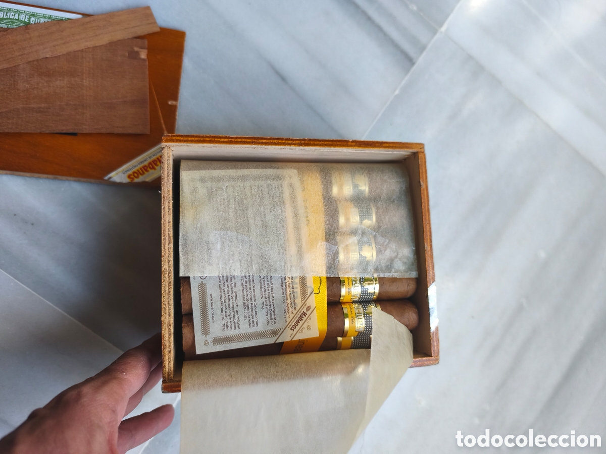 Collezionismo: Caja 25 puros cubanos habana Cohiba siglo VI