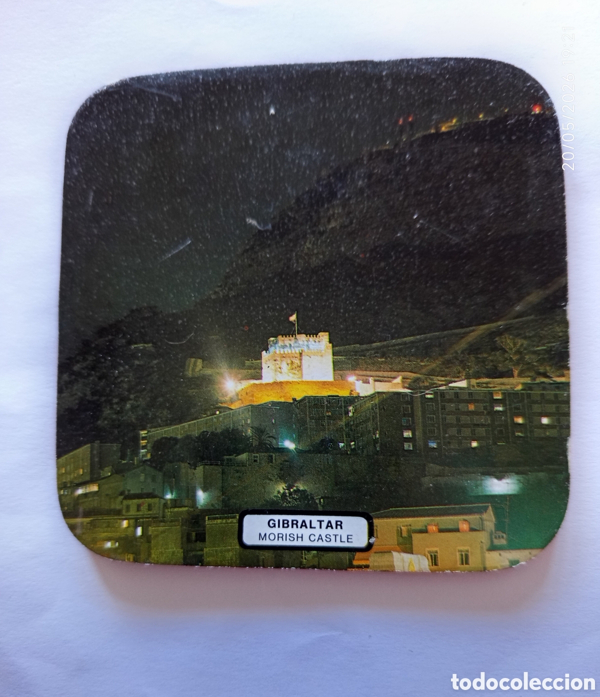 Coleccionismo: POSAVASOS GIBRALTAR. CASTILLO MORO