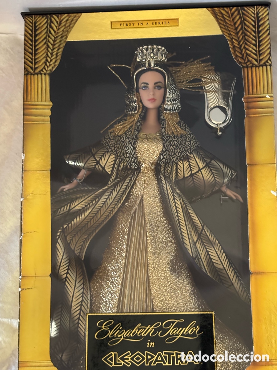 Coleccionismo: Barbie Cleopatra Elizabeth Taylor (1999) Colecci&oacute;n Timeless Treasures.