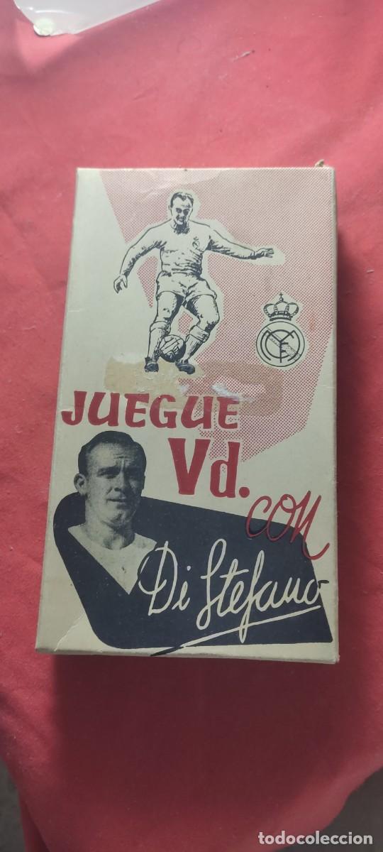 Coleccionismo: CAJA ANTIGUA A&Ntilde;OS 50 ALFREDO DI STEFANO UNICA EN TODOCOLECCION