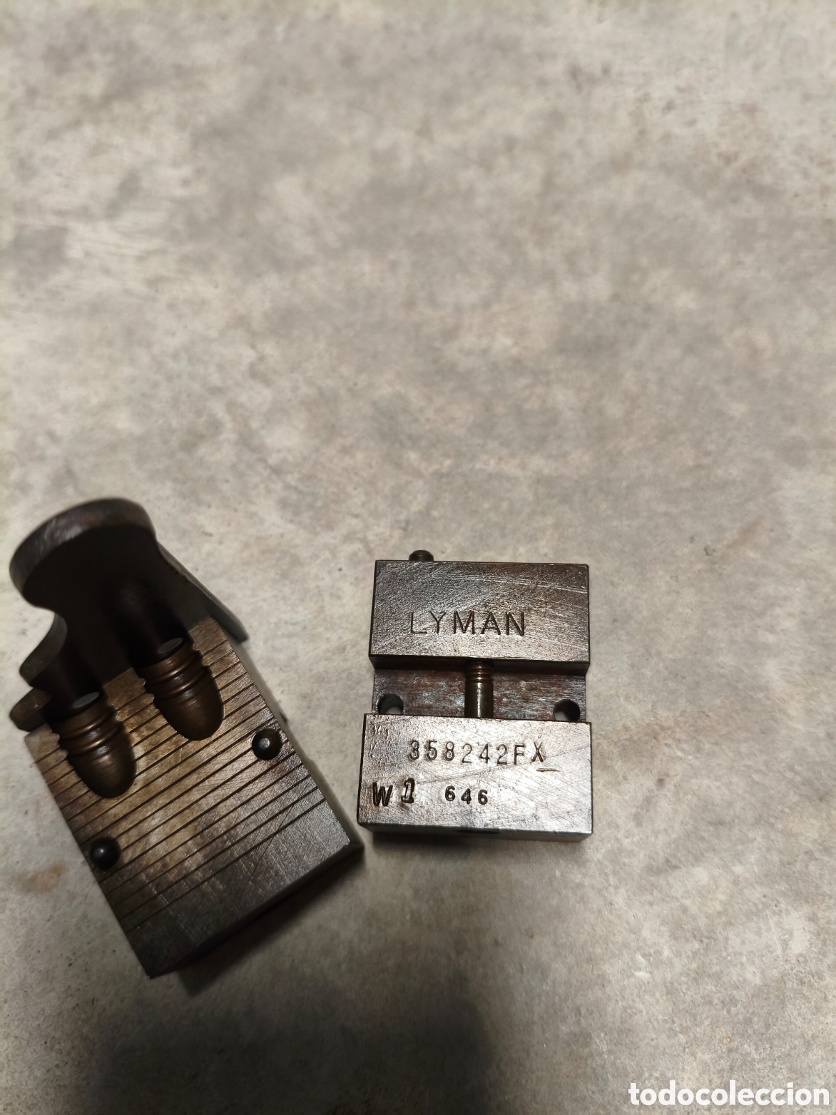 Coleccionismo: Turquesa de recarga Lyman modelo 358242FN calibre .357