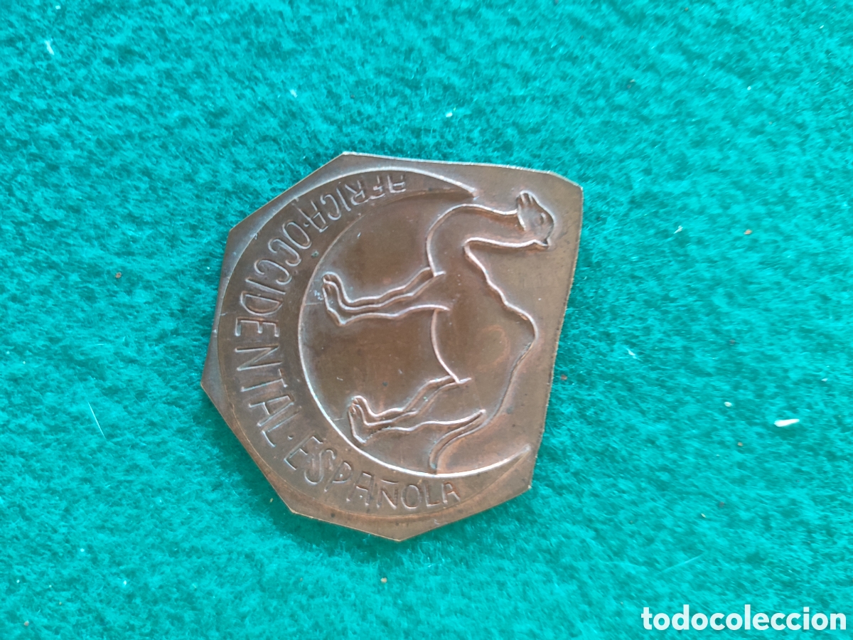 Collezionismo: Raro troquel sello medalla militar marruecos &Aacute;frica S&aacute;hara