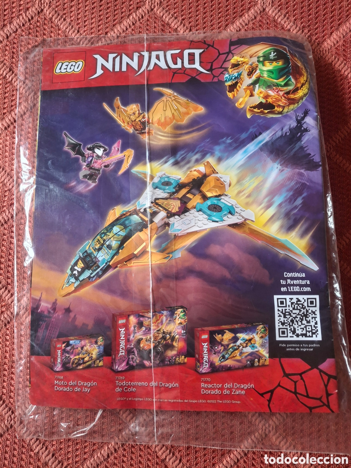 Coleccionismo: Revista ninjago + figuritas - Foto 2