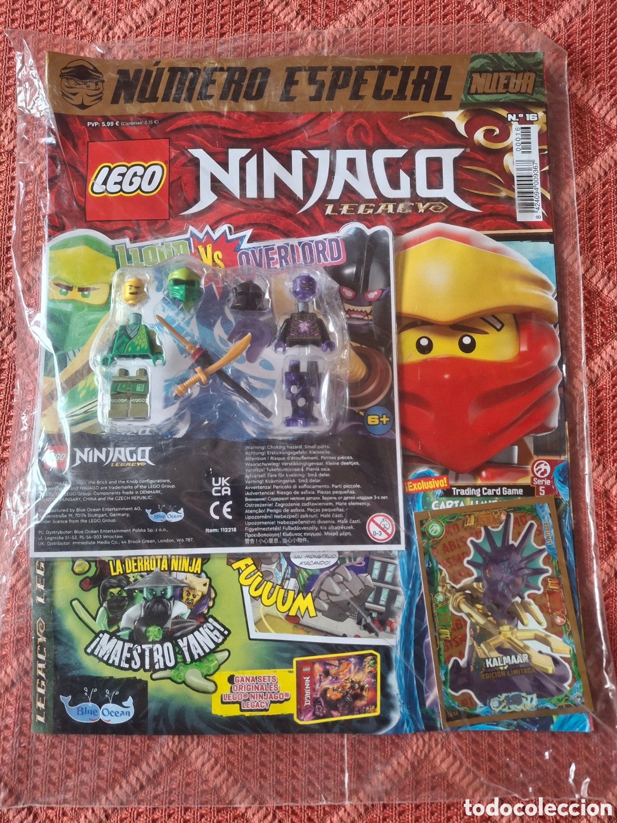 Coleccionismo: Revista ninjago + figuritas