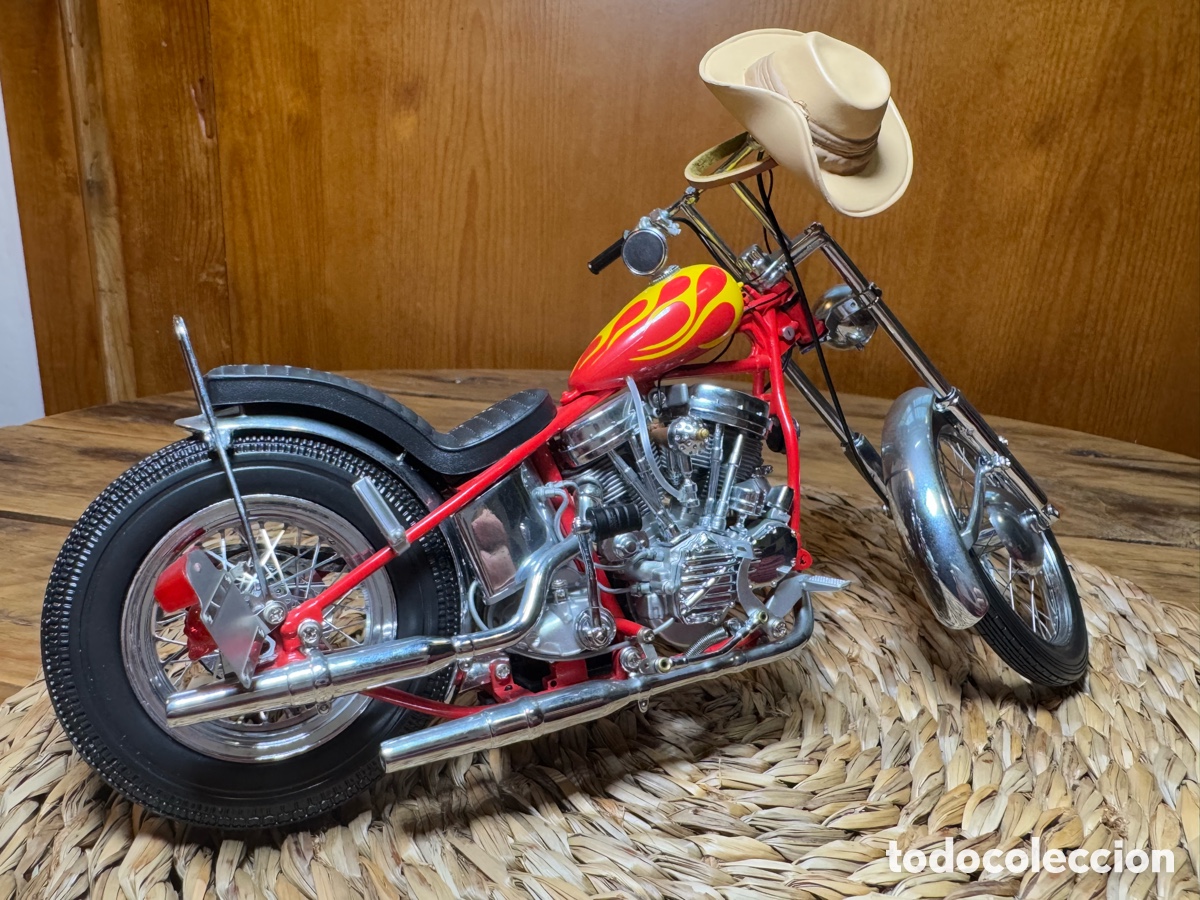 Coleccionismo: Harley Davidson Billy Bike de Franklin Mint a escala 1:10