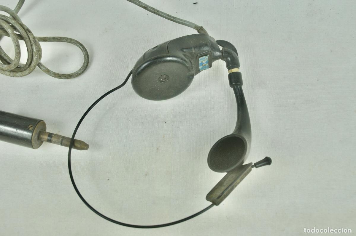 Coleccionismo: Cascos y auricular de telefonista - Foto 5