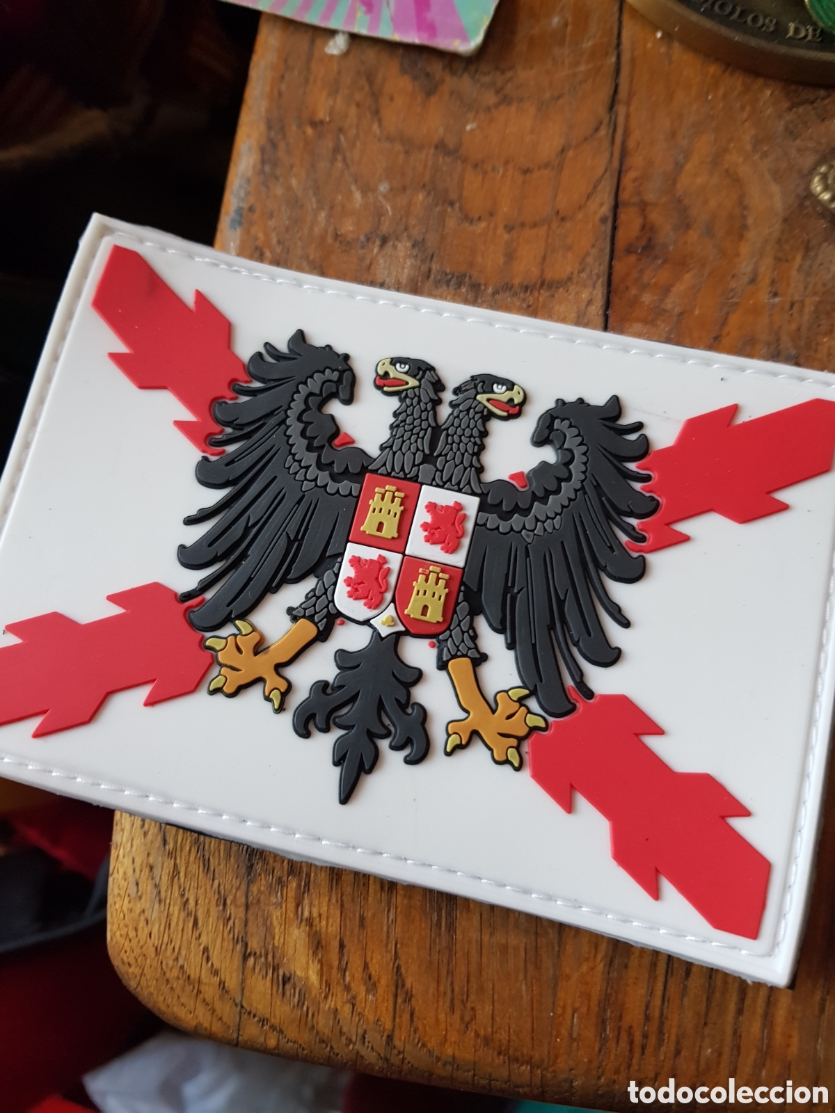 Colecionismo: PARCHE DE REQUETES CARLISMO &Aacute;GUILA BICEFALA CARLOS V