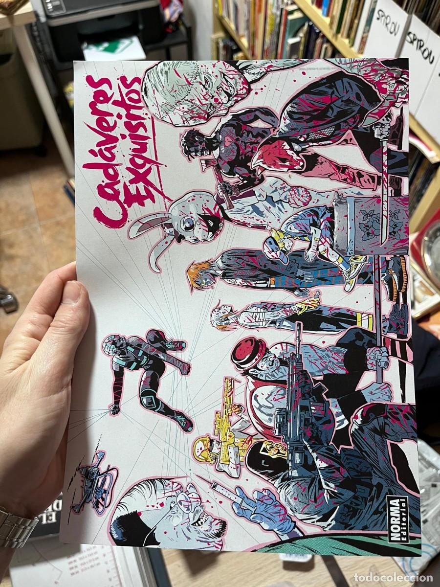 Coleccionismo: LAMINA NORMA EDITORIAL SOBRE PAPEL DE ALTO GRAMAJE- MANGA, CADAVERES EXQUISITOS