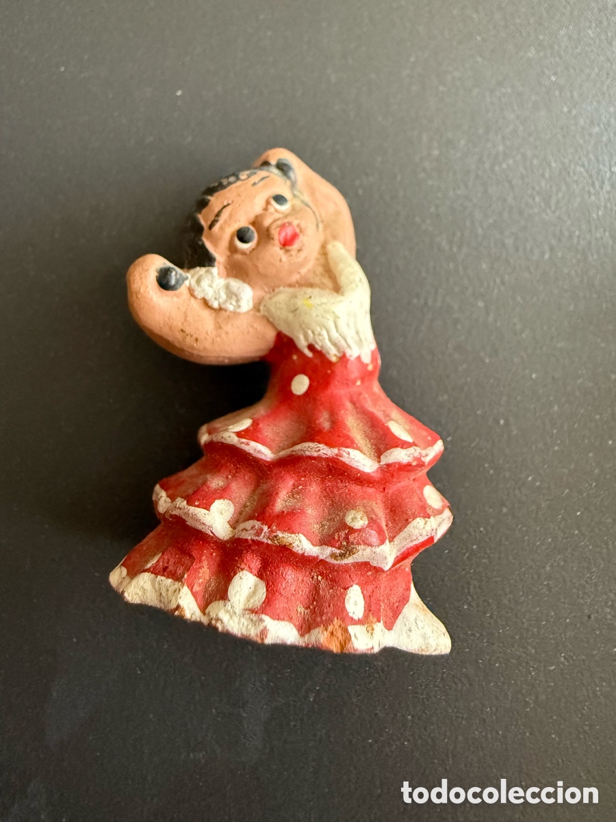 Coleccionismo: Figura Barro. ALBOROX. FLAMENCA