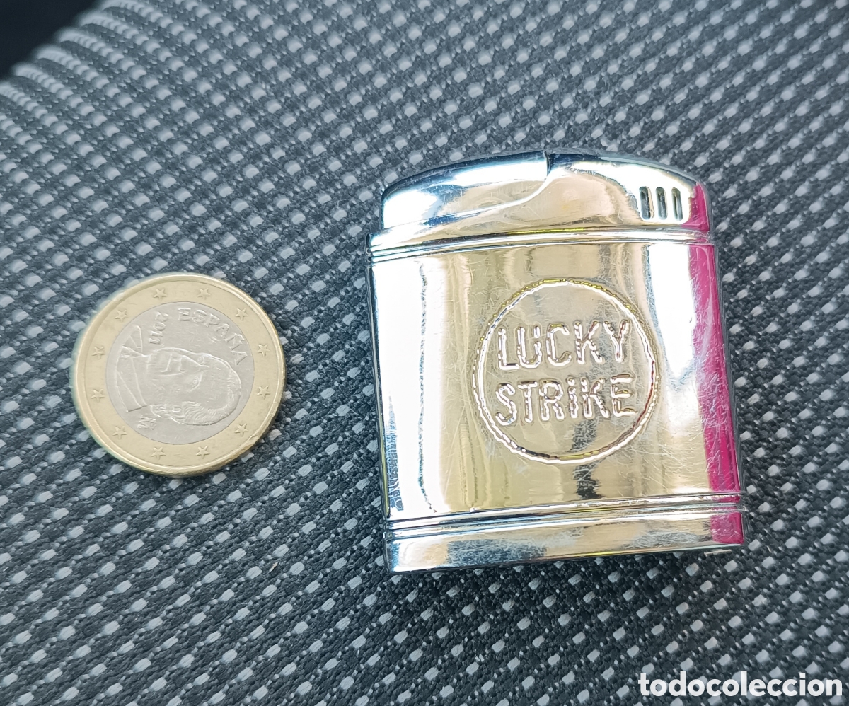 Coleccionismo: Mechero Encendedor de gas Publicidad LUCKY STRIKE.