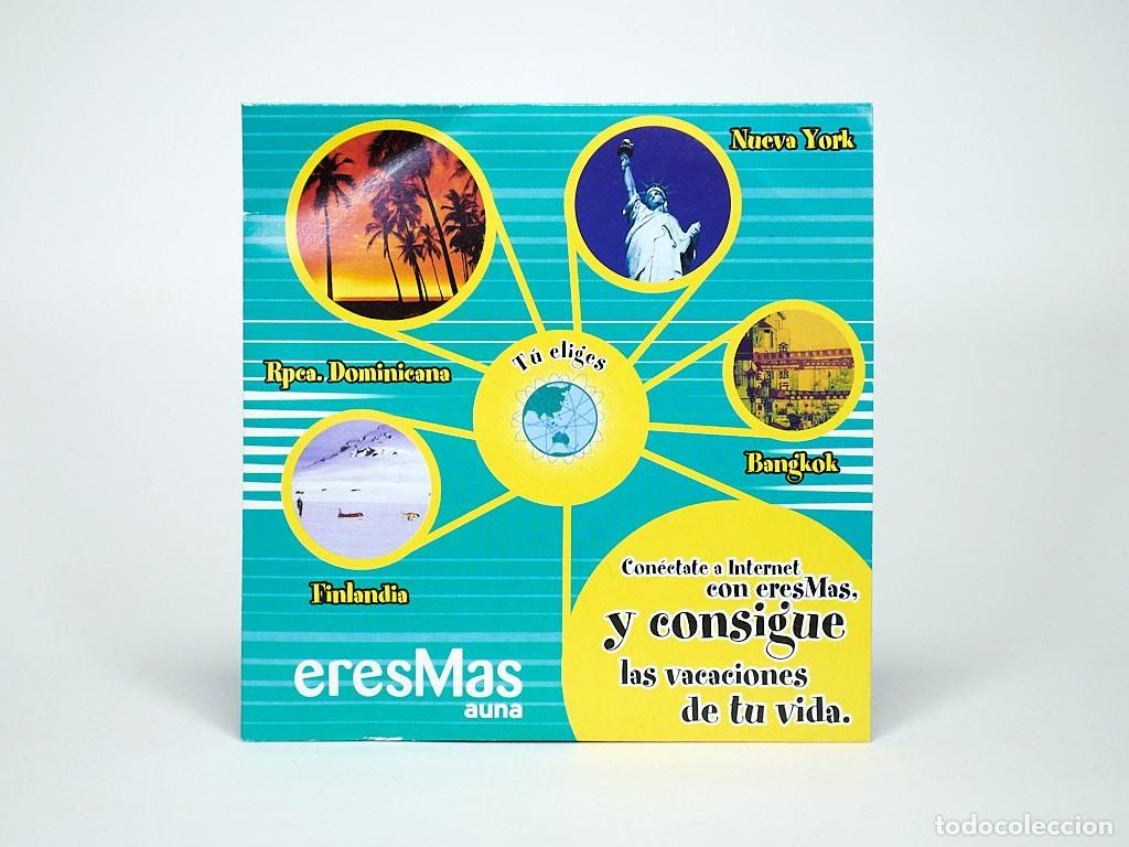 Coleccionismo: CD promocional ERESMAS AUNA. Conexi&oacute;n internet gratis a&ntilde;o 2000. Marketing transaccional inform&aacute;tico