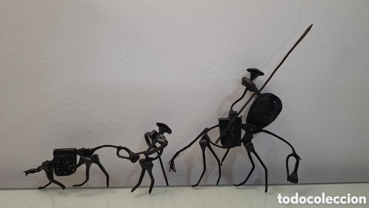 Sammeln: Esculturas Artesanales de Don Quijote y Sancho Panza.