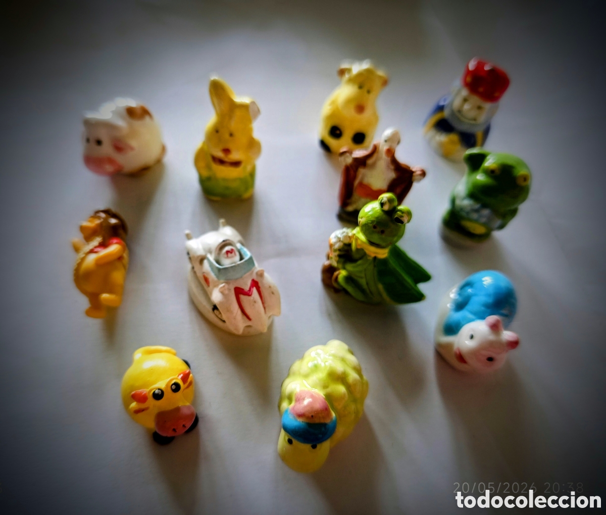 Coleccionismo: 6 Figuras miniatura de cer&aacute;mica