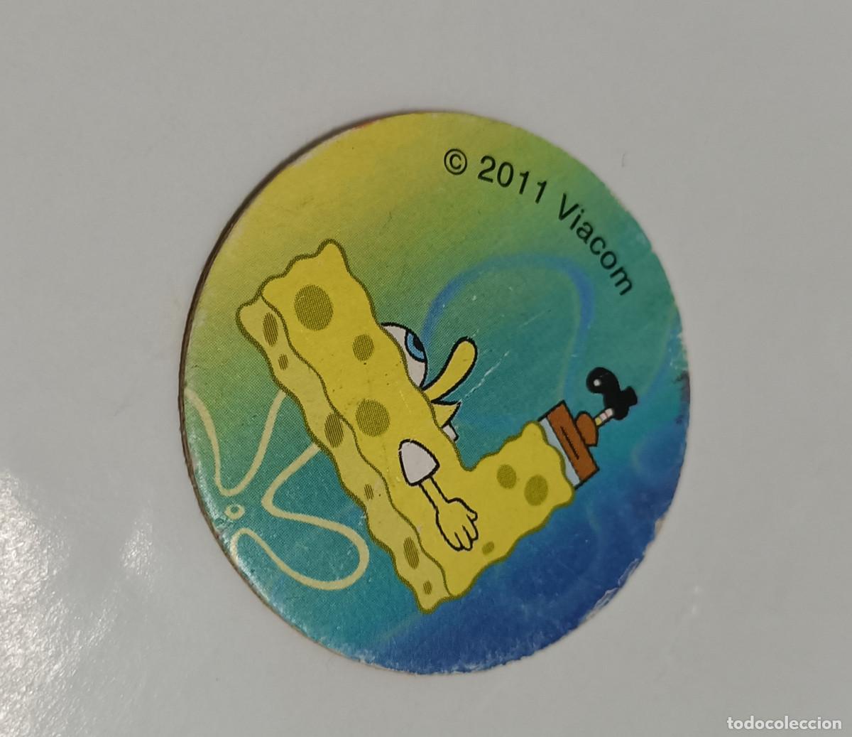 Coleccionismo: TAZO CART&Oacute;N CHICLES VIDAL bOB ESPONJA sPONGEBOB SQUAREPANTS NICKELODEON 44