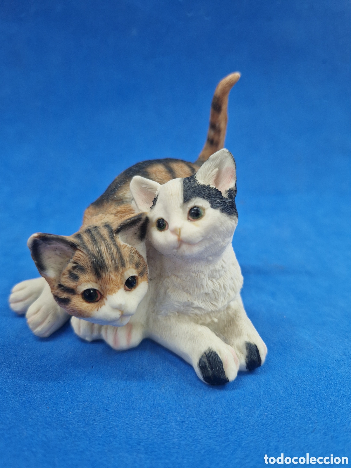 Coleccionismo: Gatitos ,figura de resina