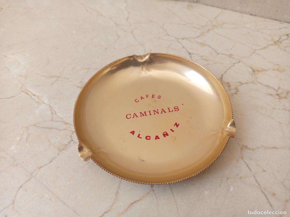 Collectionnisme: Antiguo cenicero Caf&eacute;s Caminals de Alca&ntilde;iz Teruel. # cafe