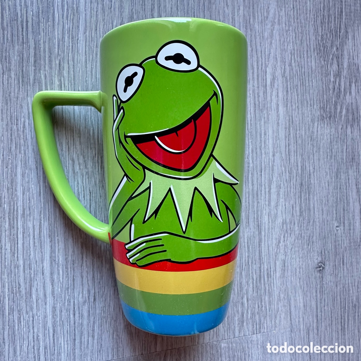 Coleccionismo: Taza Rana Gustavo, Los Muppets, Disney Store
