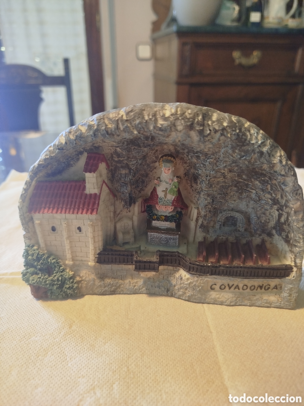 Coleccionismo: Virgen de Covadonga.Cueva