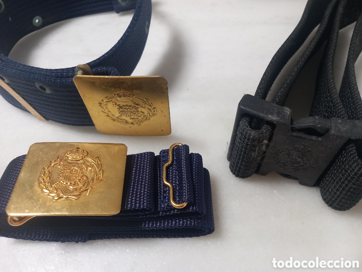 Collectionnisme: Cinturones historicos lote de 3