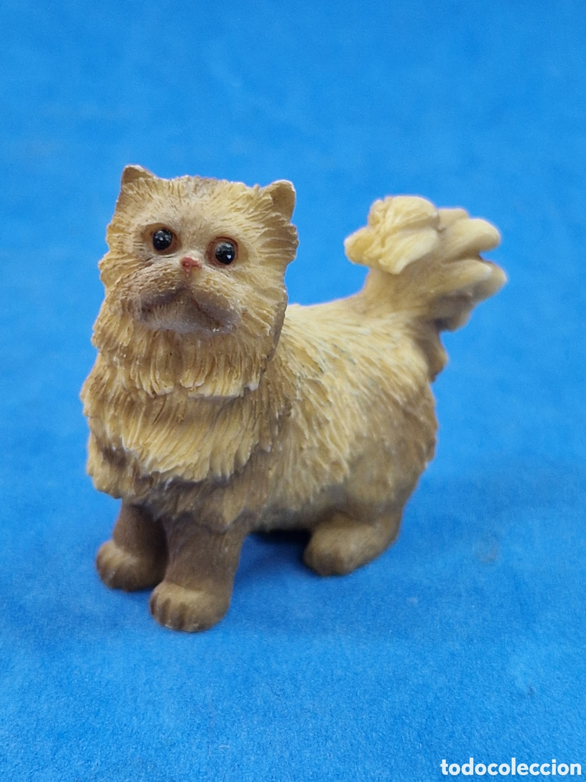 Collectionnisme: Gato miniatura de resina