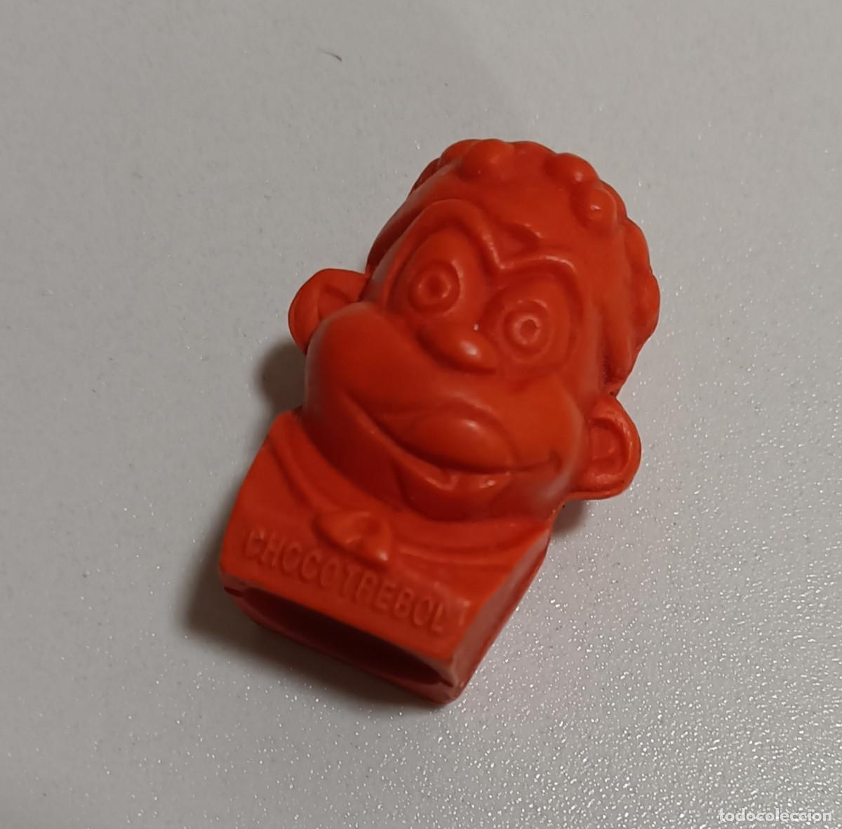 Coleccionismo: cereales busto cabeza cera crayon naranja negrito negro choco trebol promocional publicitario
