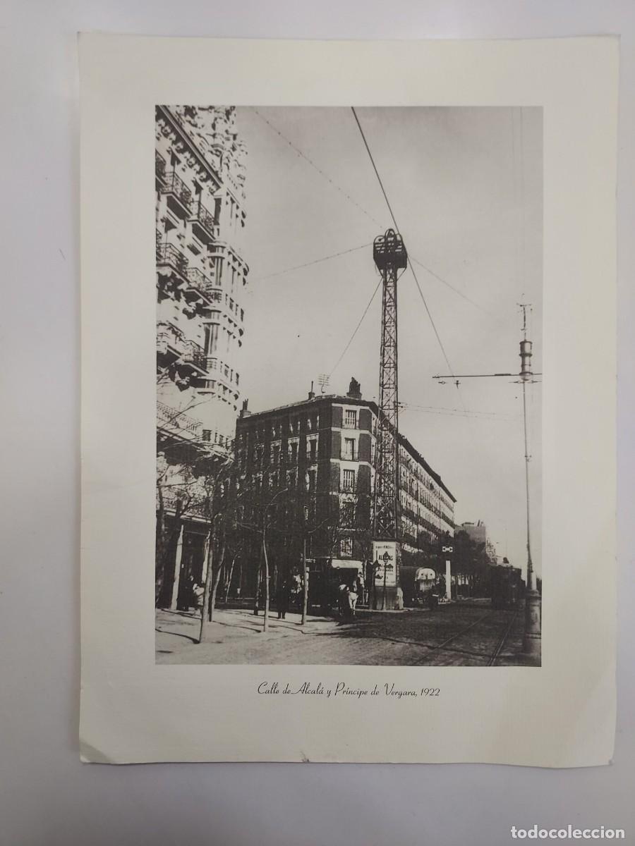 Coleccionismo: L&Aacute;MINA MADRID. CALLE DE ALCAL&Aacute; Y PRINCIPE DE VERGARA, 1922. REPRODUCCI&Oacute;N MODERNA FOTOGRAF&Iacute;A
