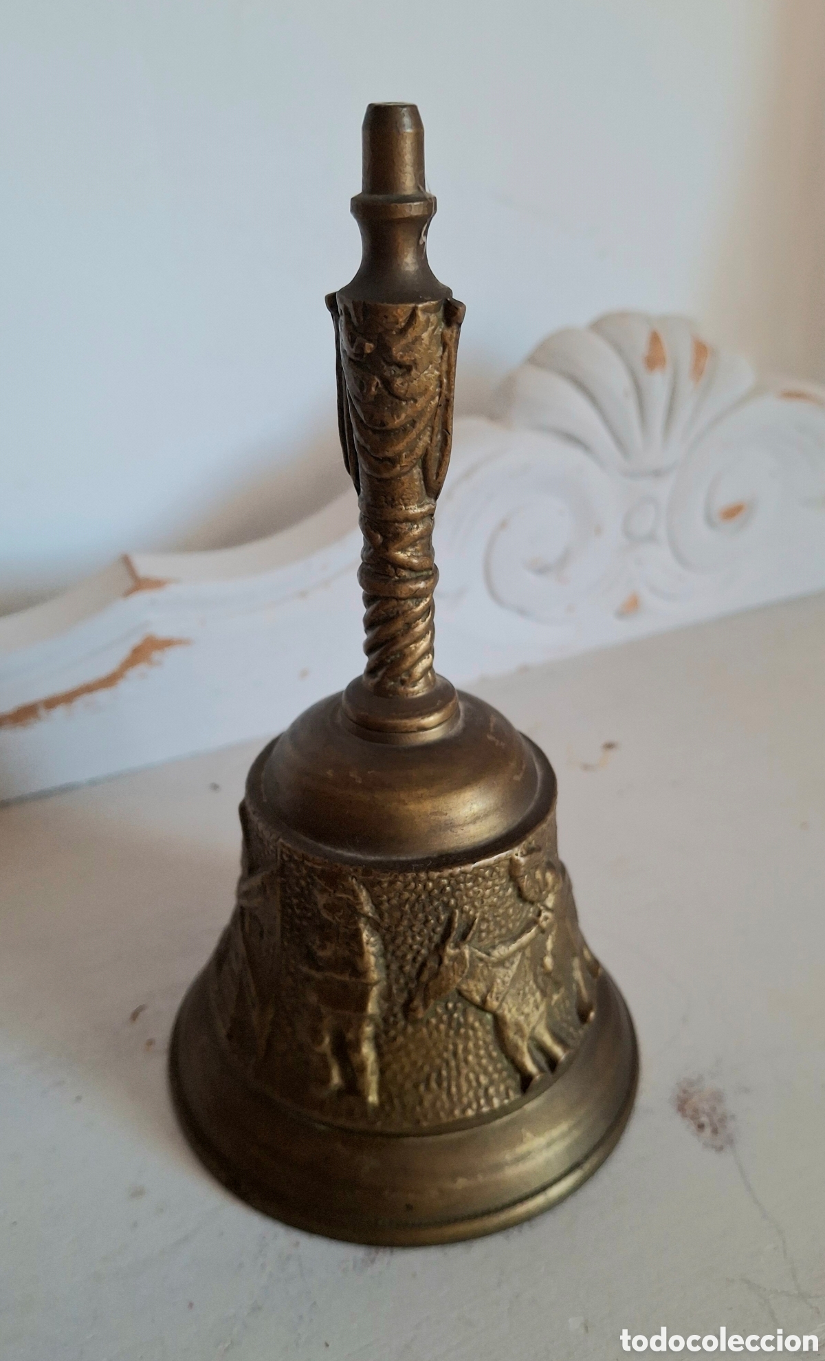 Collecting: BONITA CAMPANILLA DE BRONCE, 13 CM.