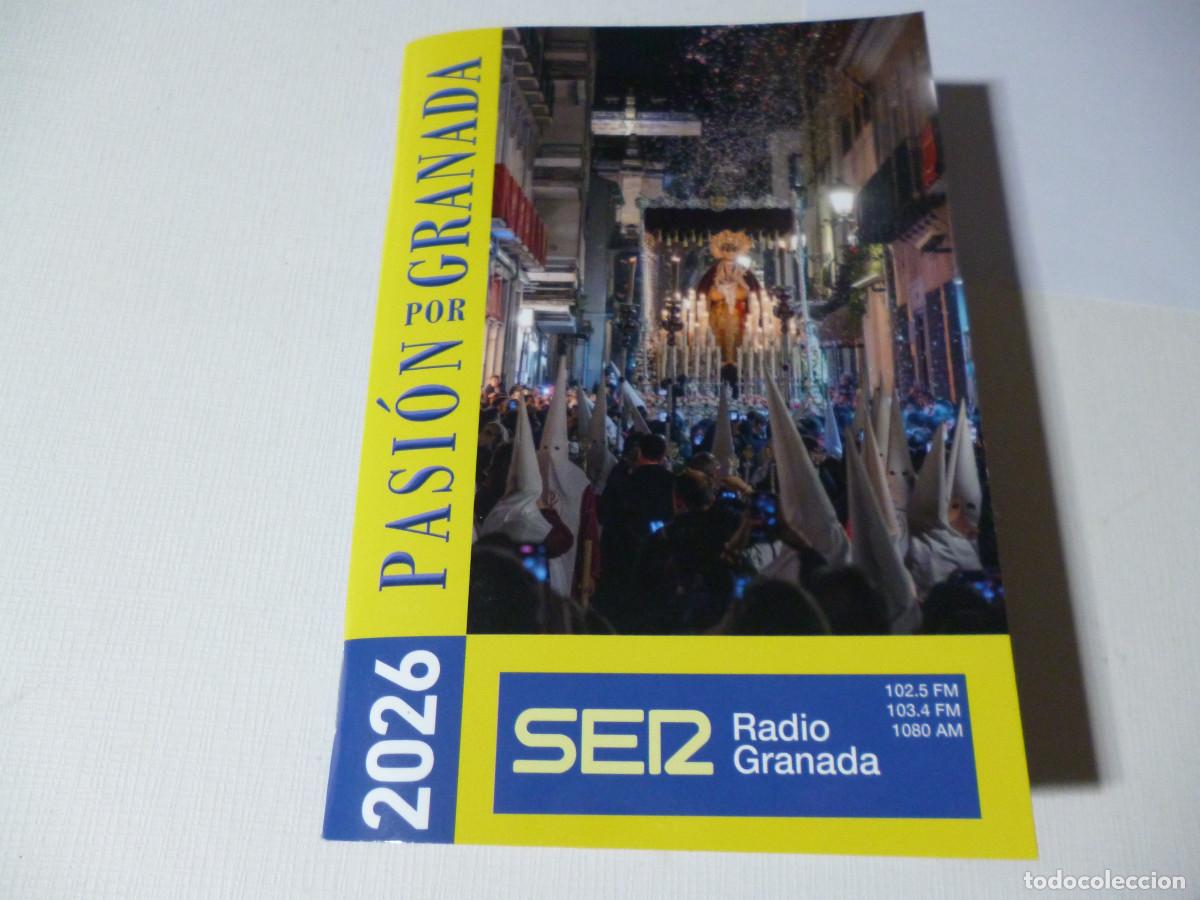 Sammelleidenschaft Papier: GU&Iacute;A SEMANA SANTA GRANADA- 2026 -SER RADIO GRANADA