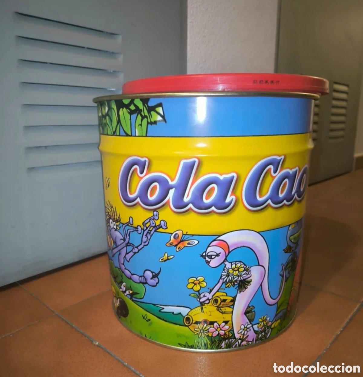 Coleccionismo: Lata Colacao XL vintage
