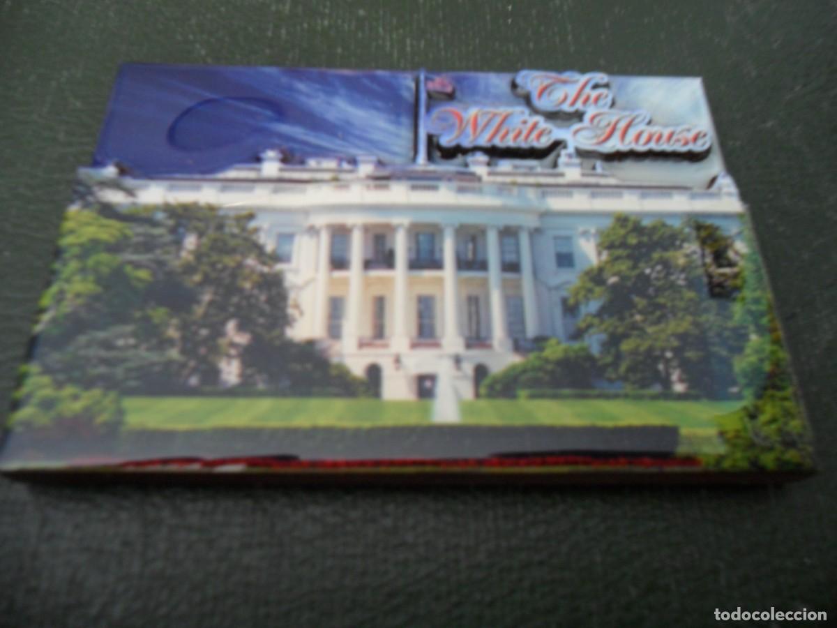 Coleccionismo: IMAN DE NEVERA LA CASA BLANCA USA - Foto 1