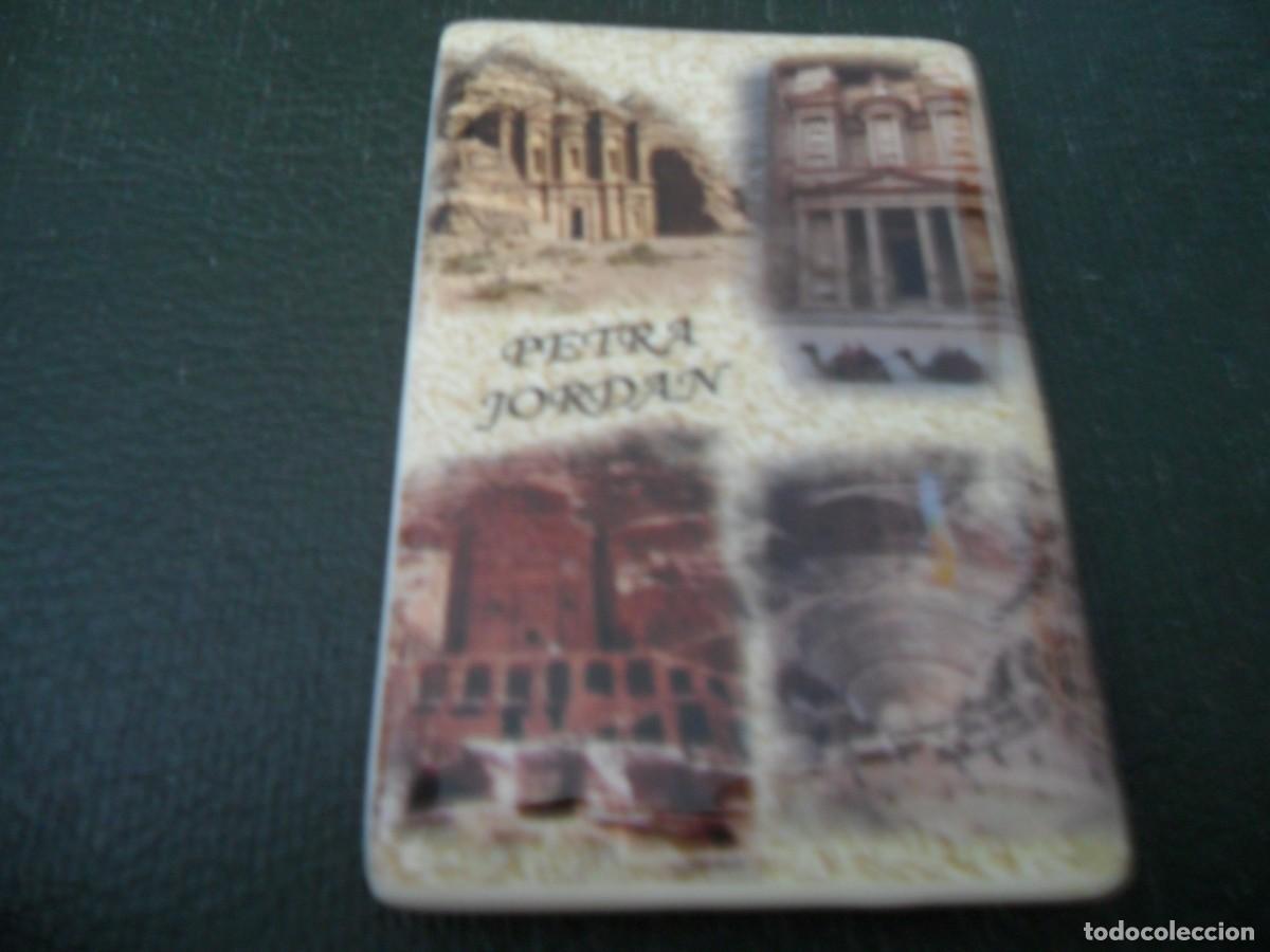 Coleccionismo: IMAN DE NEVERA PETRA JORDANIA - Foto 1