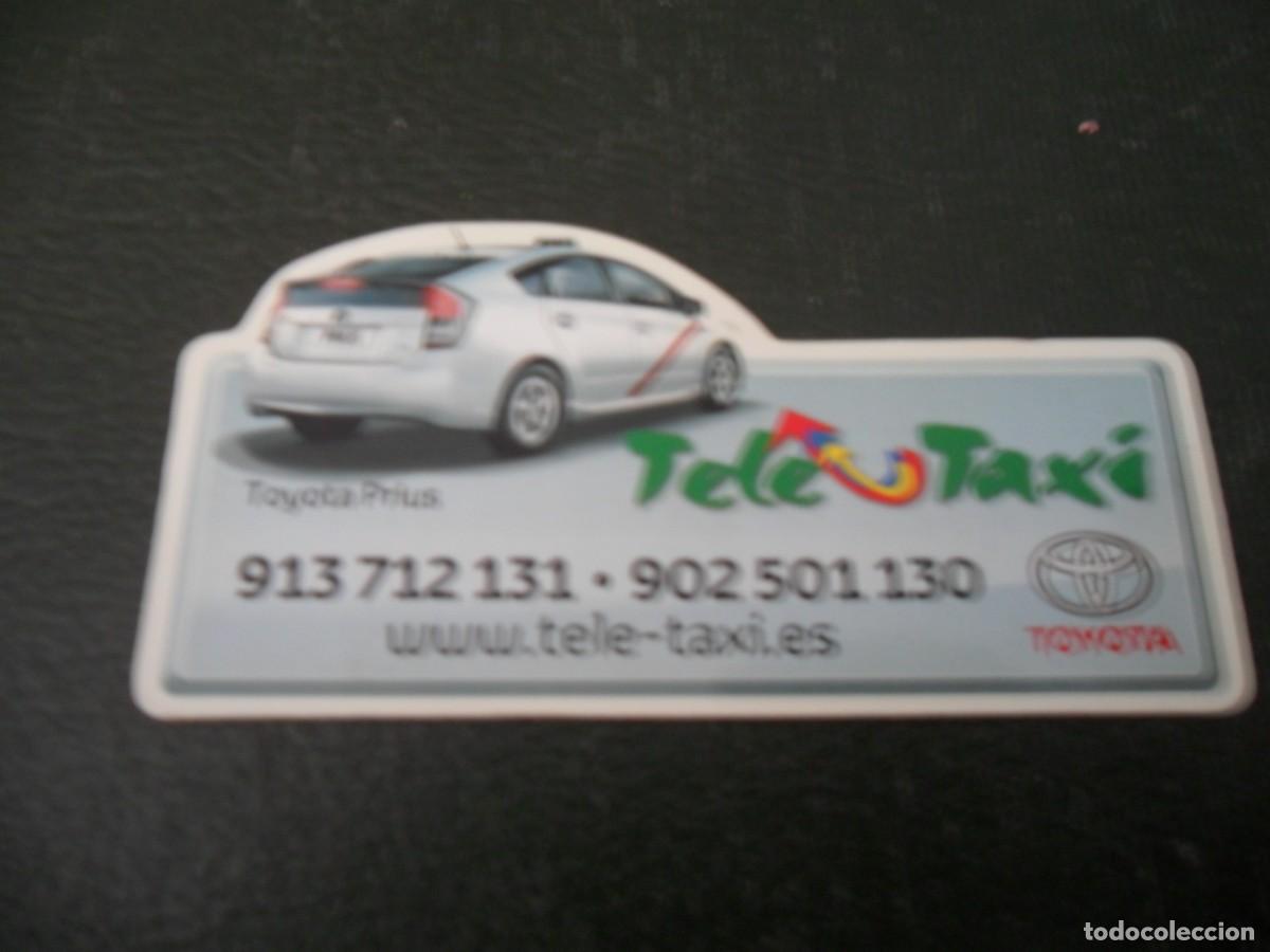 Coleccionismo: IMAN DE NEVERA PUBLICIDAD TELE TAXI