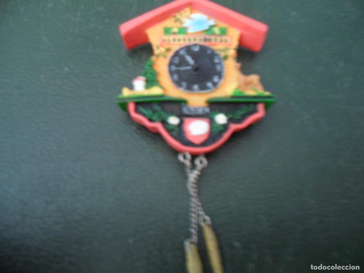 Coleccionismo: IMAN DE NEVERA RELOJ DE CUCO AUSTRIA - Foto 1
