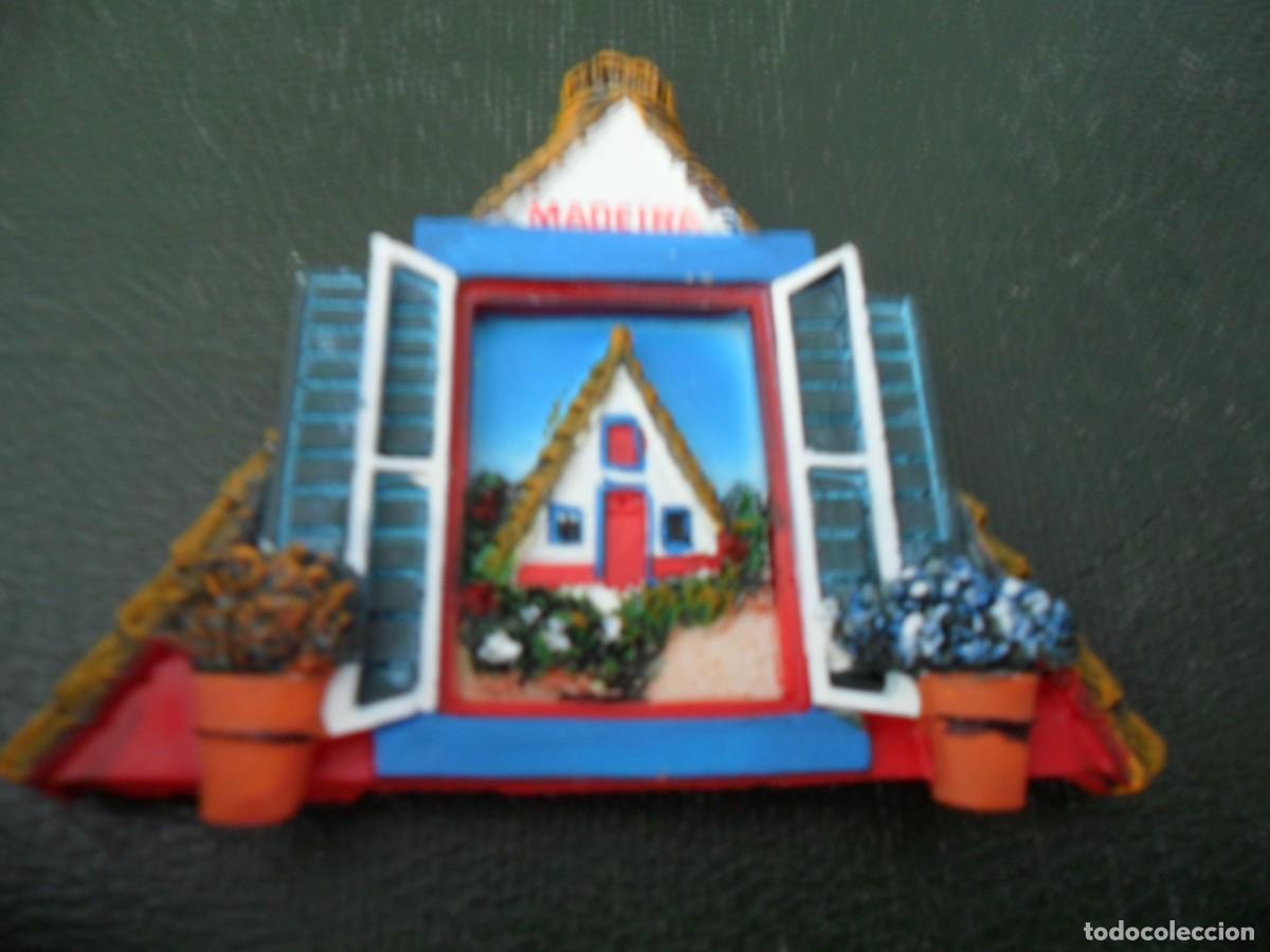 Coleccionismo: IMAN DE NEVERA MADEIRA - Foto 1